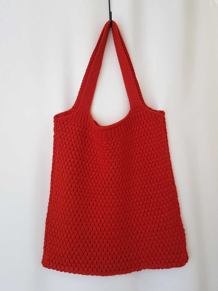 Discount discount handbag knit bag eco bag 4color 