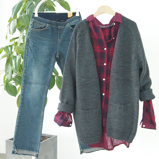 Check Cotton Shirts Women's Daily Items