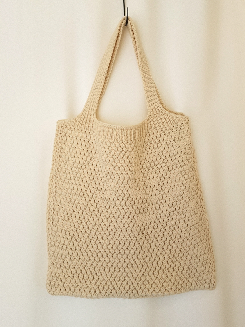 Discount discount handbag knit bag eco bag 4color 