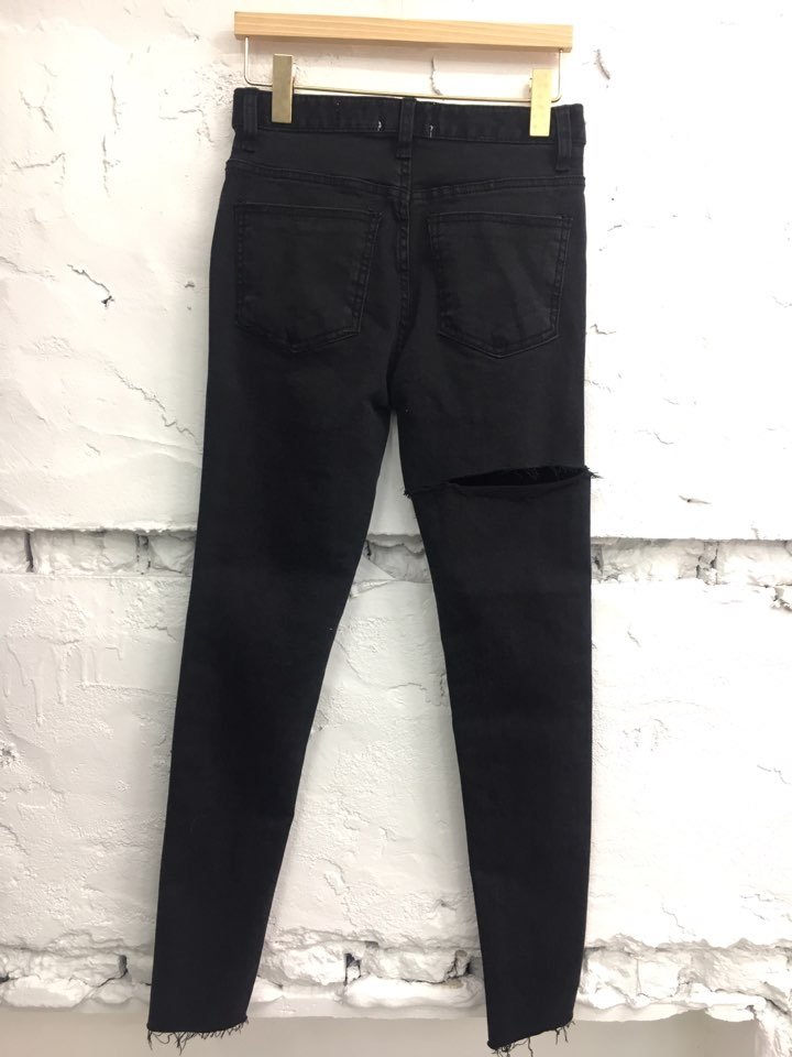 Women Jeans Pants Square Black Skinny Jeans Distro