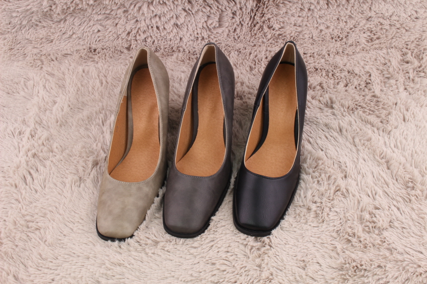 Shurum 709 Leather Women's Shoes Pumps Tongue M