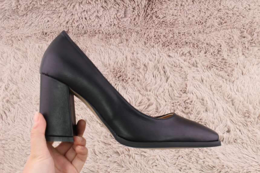 Shurum 709 Leather Women's Shoes Pumps Tongue M