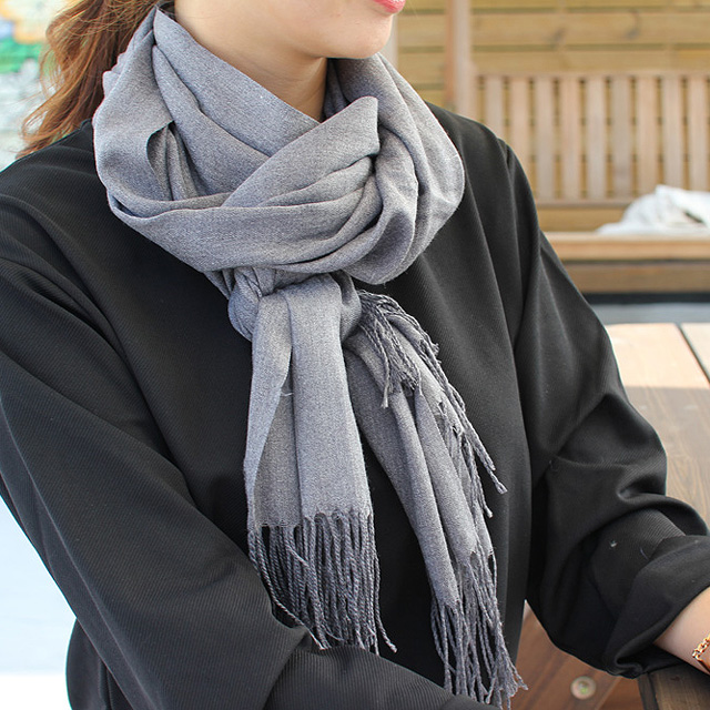 1 + 1 cashmere muffler female men shawl autumn win