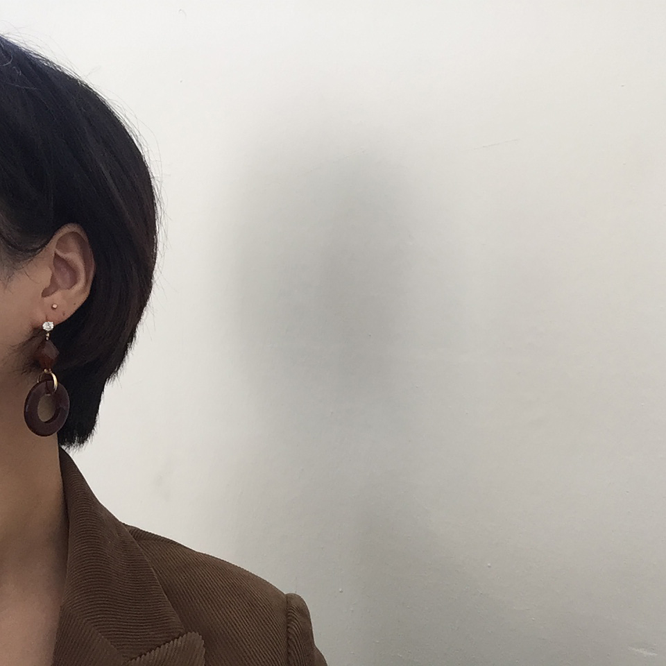 Tasswood earrings 5 ​​species 8900 won Tassle autu