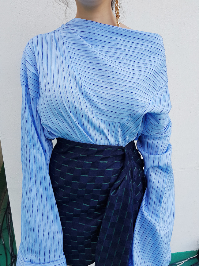 Jur Moe Unbalance Mini Skirt Fall