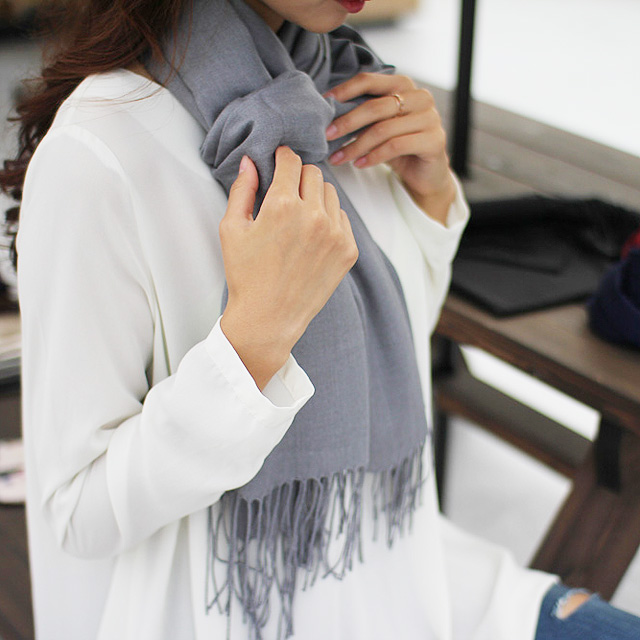 1 + 1 cashmere muffler female men shawl autumn win