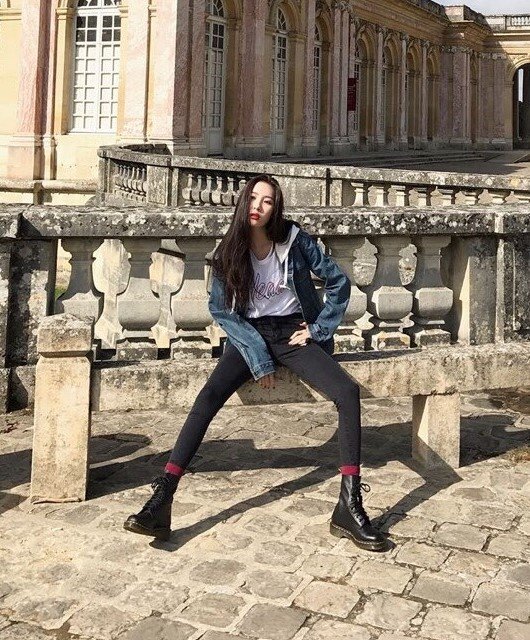 Korea Jeans Pants SQUARE x2 EN BLACK Pants Stern S