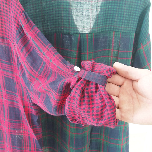 Check Cotton Shirts Women's Daily Items