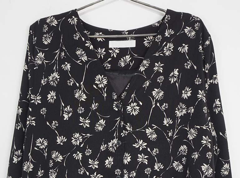 New Women Dress Kinfolk Flower Dress Women's yo