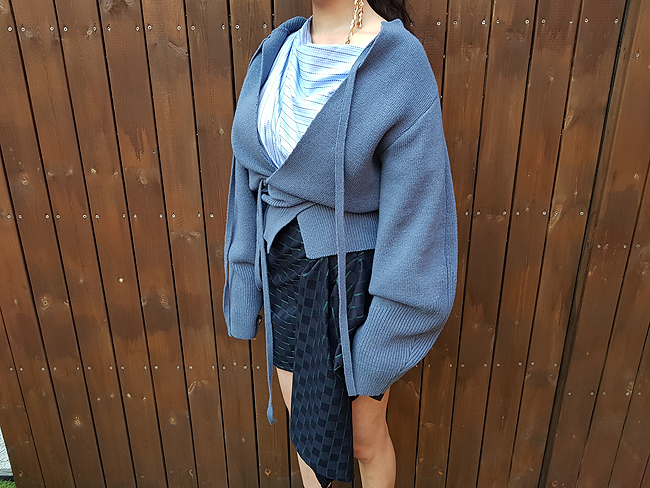 Jur Moe Unbalance Mini Skirt Fall