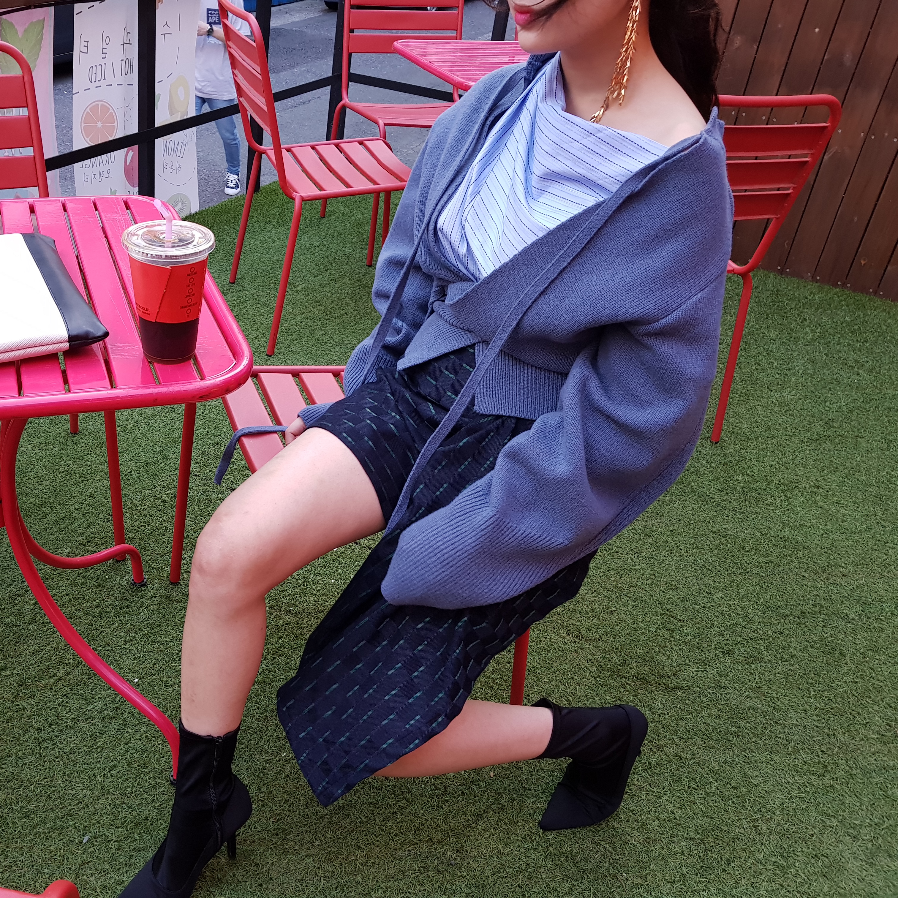 Jur Moe Unbalance Mini Skirt Fall