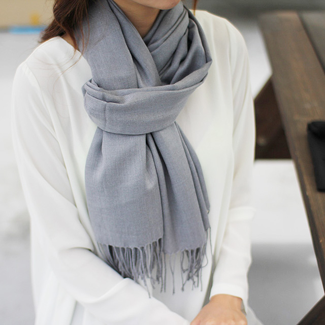 1 + 1 cashmere muffler female men shawl autumn win