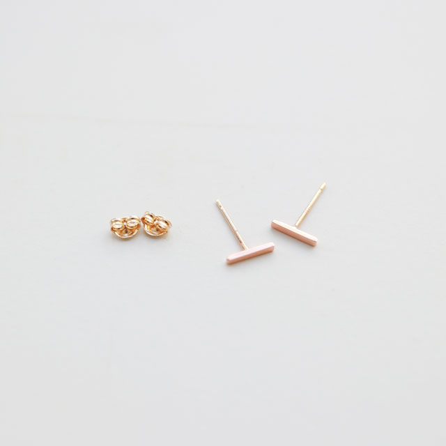 Mini Stick 14k Earring Gold 30s 14k Daily 14k Simp