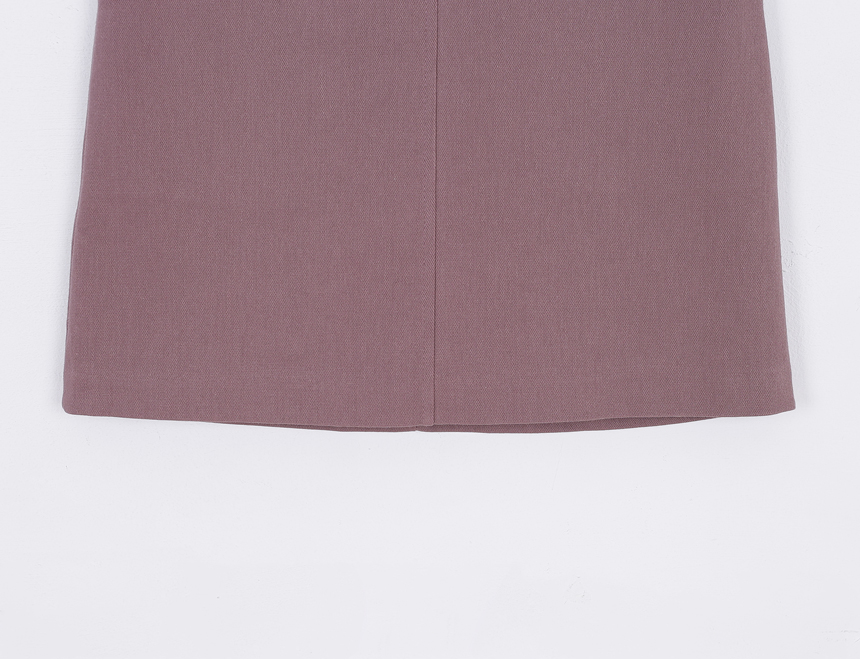 Dear A-line pocket mini skirt 4color Ballack coord