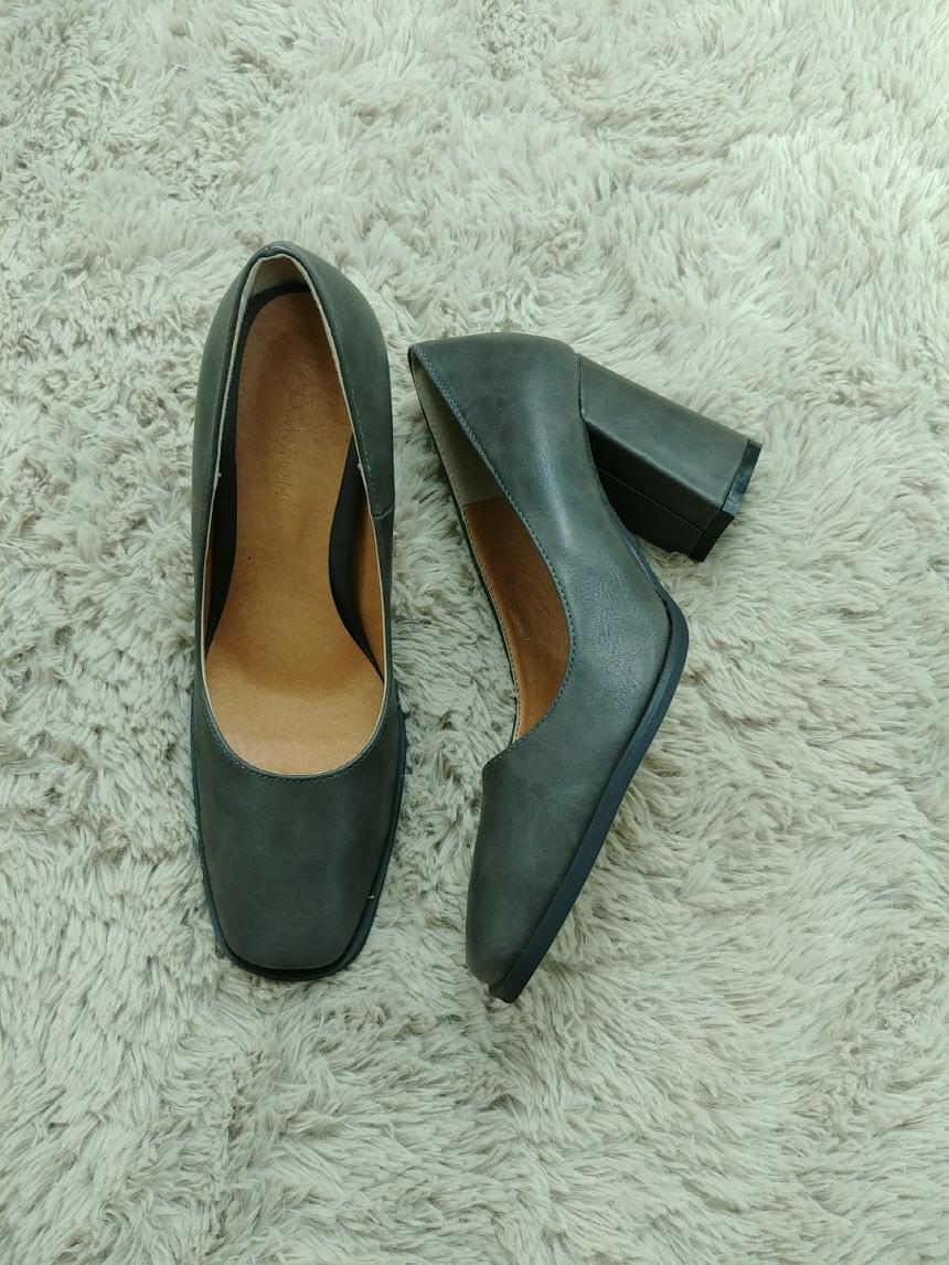 Shurum 709 Leather Women's Shoes Pumps Tongue M