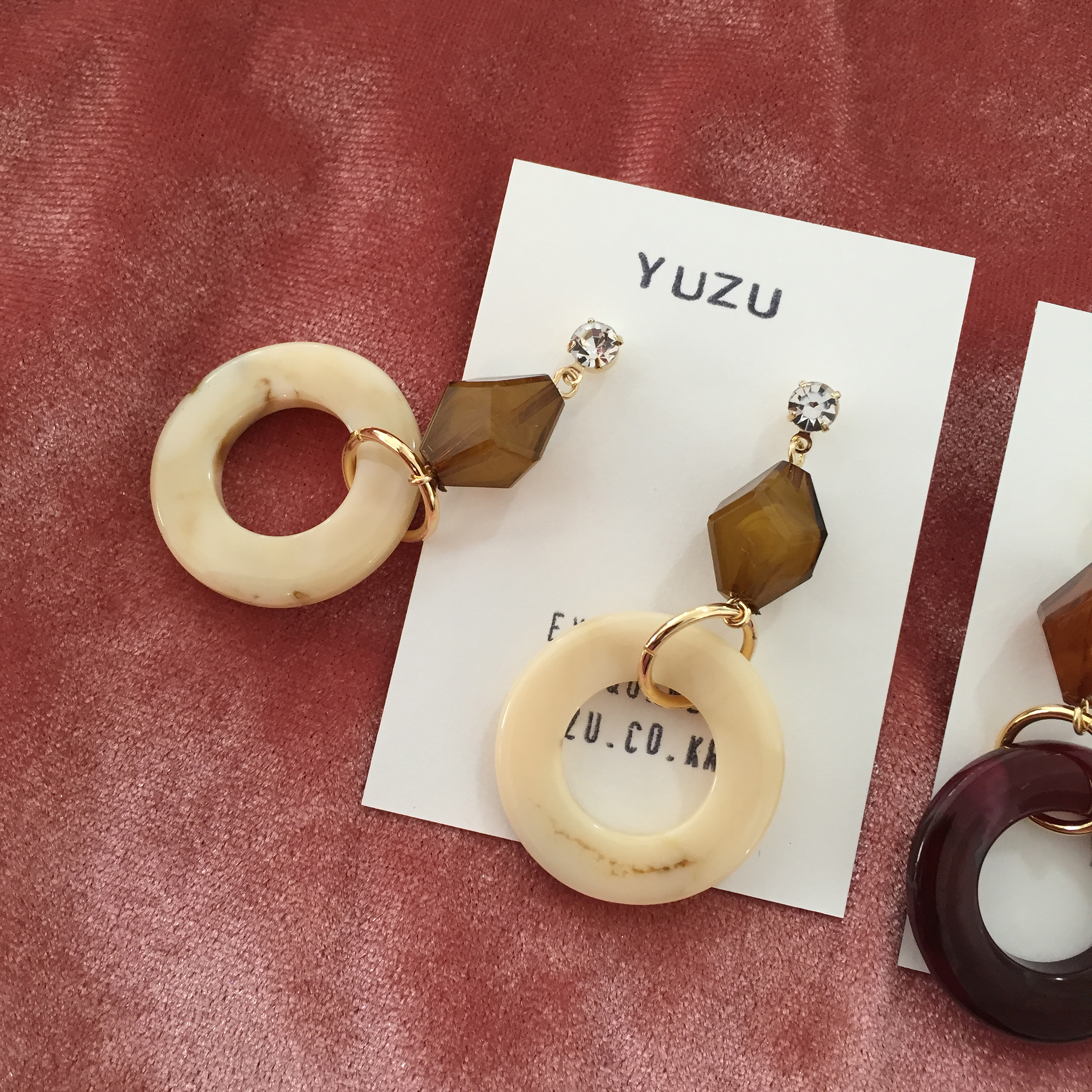 Tasswood earrings 5 ​​species 8900 won Tassle autu