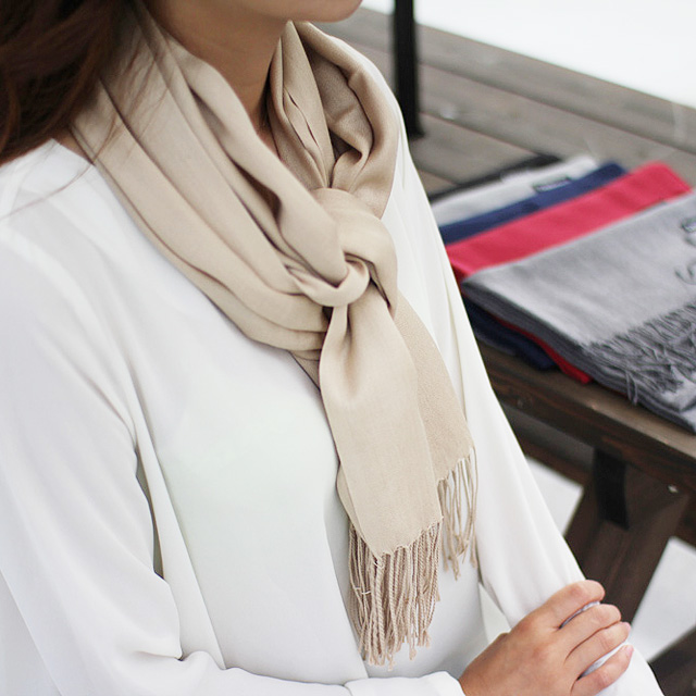 1 + 1 cashmere muffler female men shawl autumn win