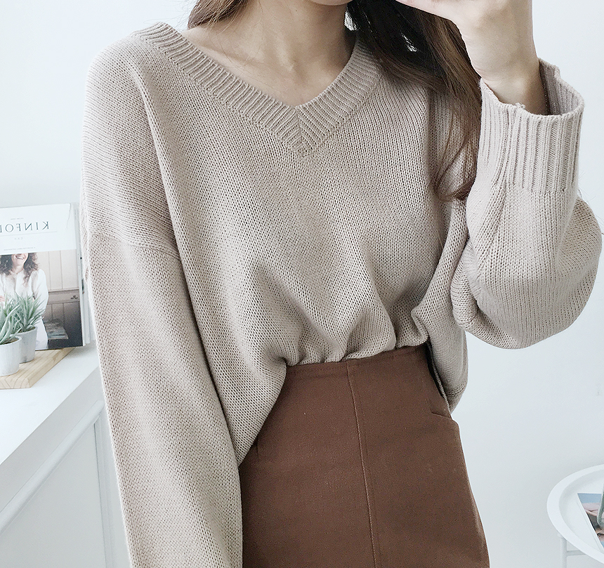 Dear A-line pocket mini skirt 4color Ballack coord