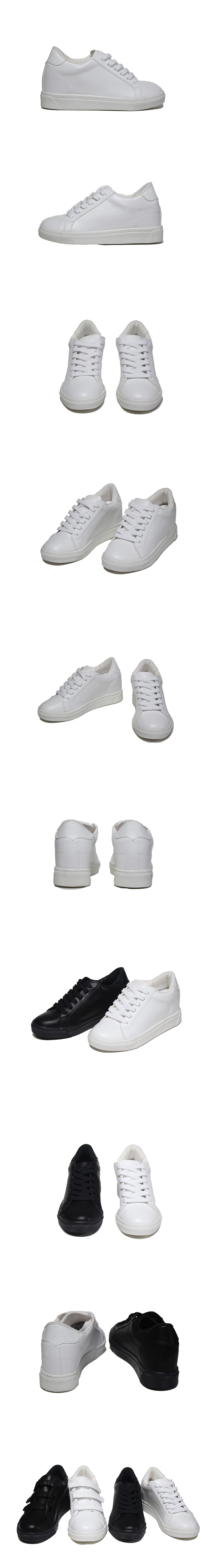 Men Height Shoes 7CM up !! Velcro strap type Knee-