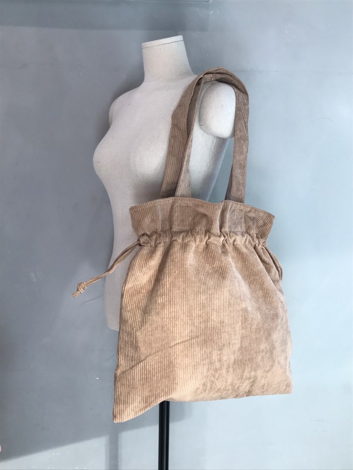 Pleated Golden Echo Bag Cute and Sporty Matching G