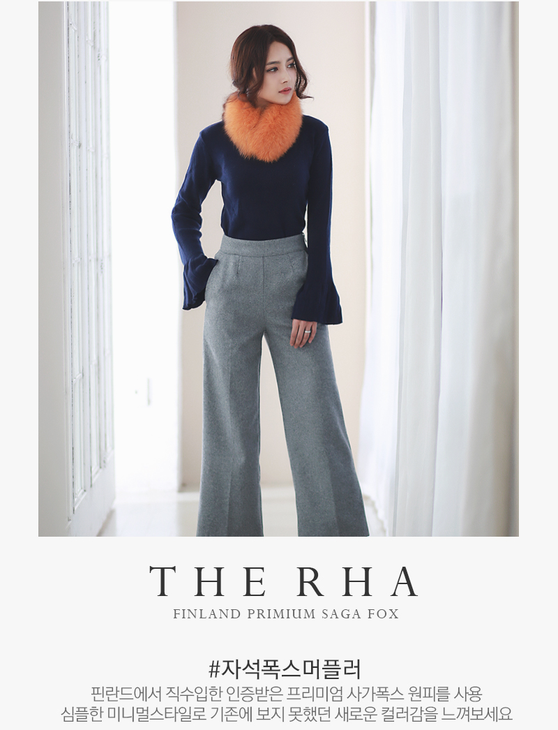 Fooling Mink Muffler Native Female Fur Anniversary