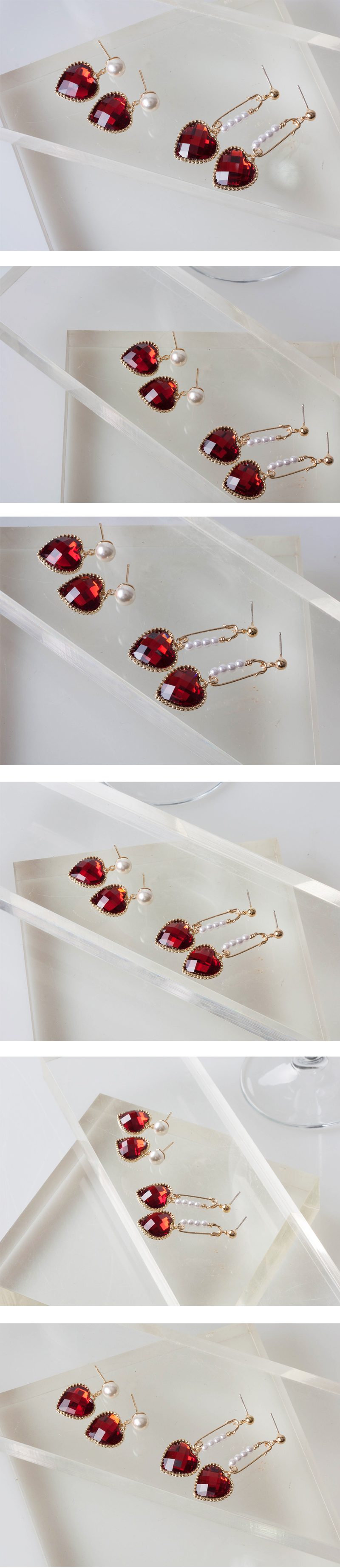 Must-Have Emotional Heart Earrings Earrings Change