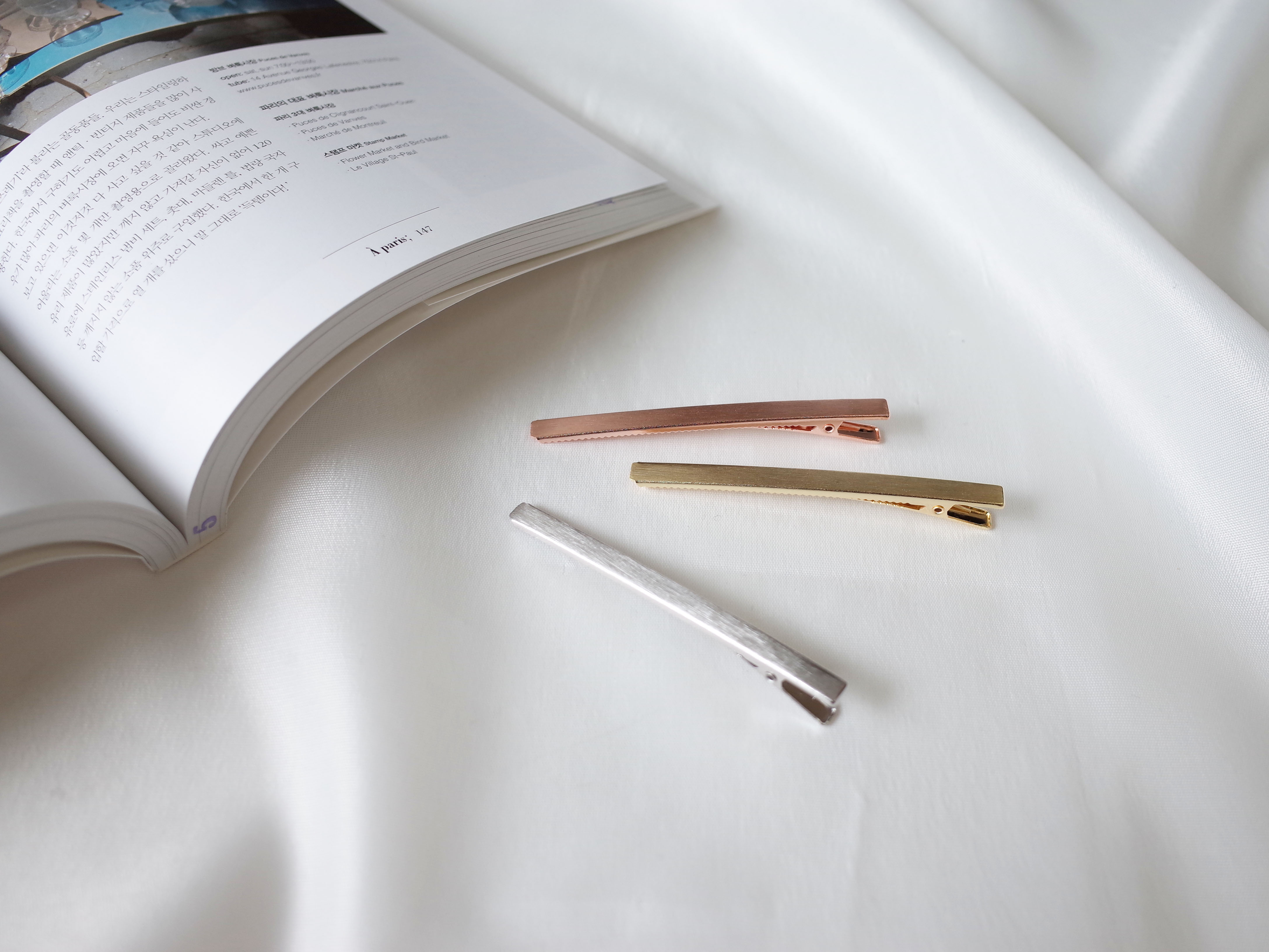 Hair Accessories Daily matt glue pin girl hair lan