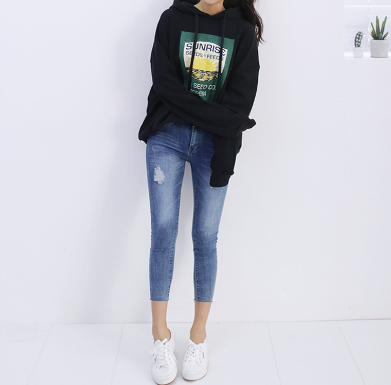 Korea Jeans Pants 8 Piece Skinny Heavy Jeans Cody 