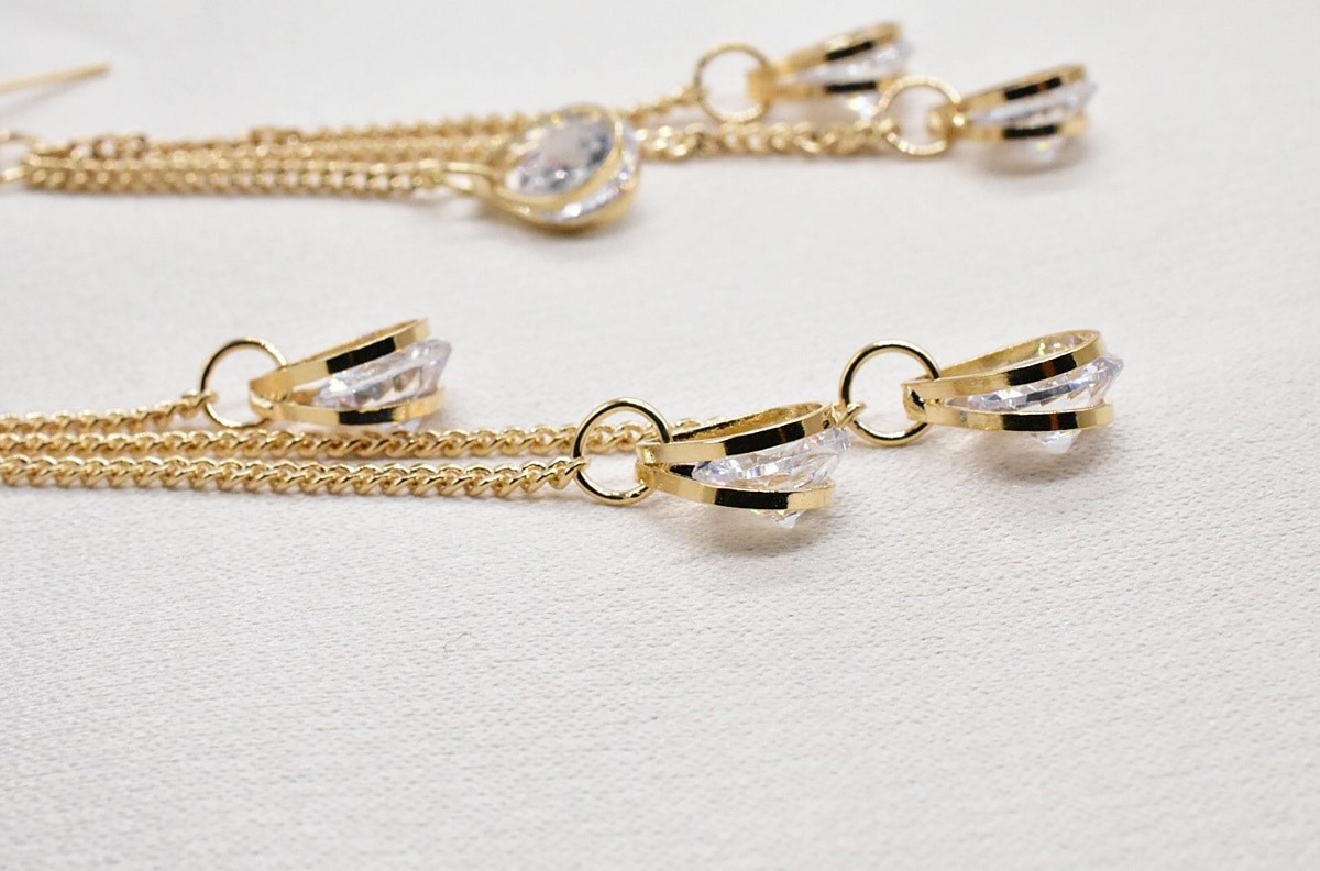 Lovely Long Drop Earrings Charming Special Chic Po