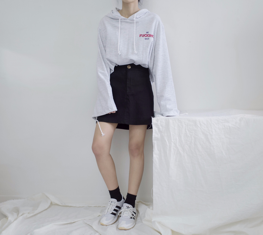 Women Short Pants Love Rev Bending Skirt Pants S ~