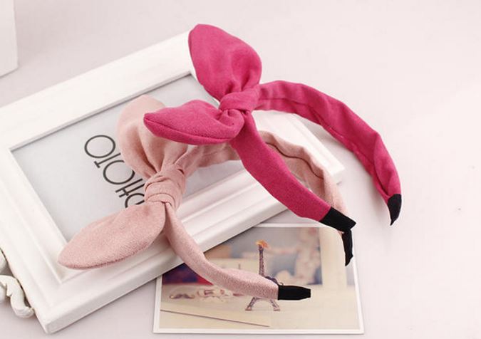 Hair Accessories Collar variety suede ribbon headb