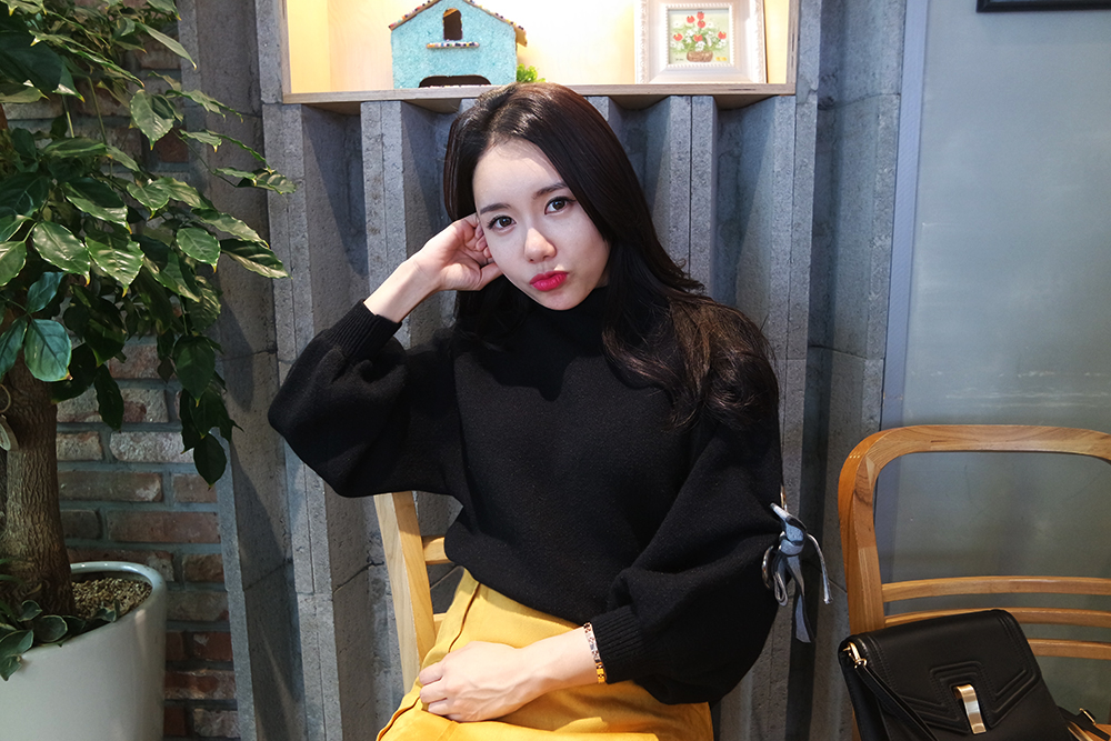 Suede incision Unlined Long skirt Samurai sniping 