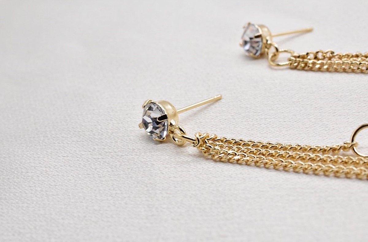 Lovely Long Drop Earrings Charming Special Chic Po