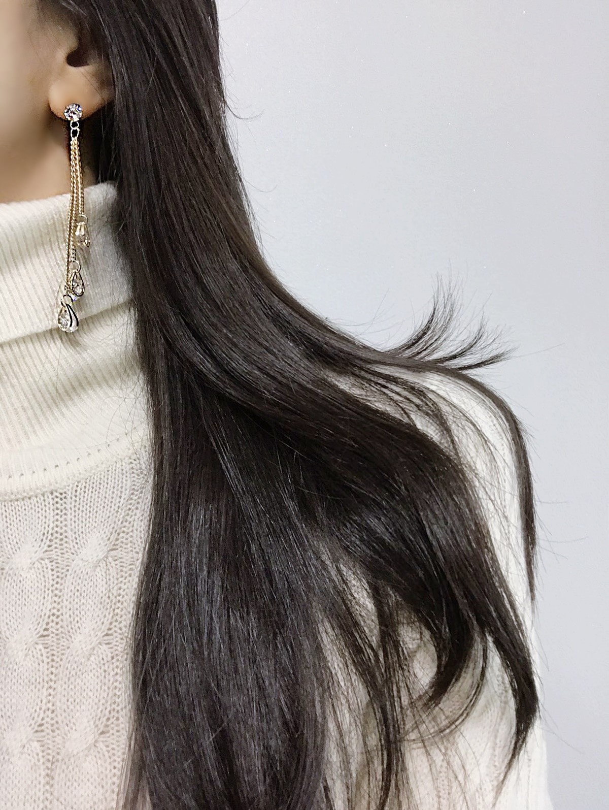 Lovely Long Drop Earrings Charming Special Chic Po