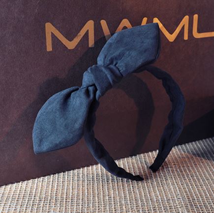 Hair Accessories Collar variety suede ribbon headb