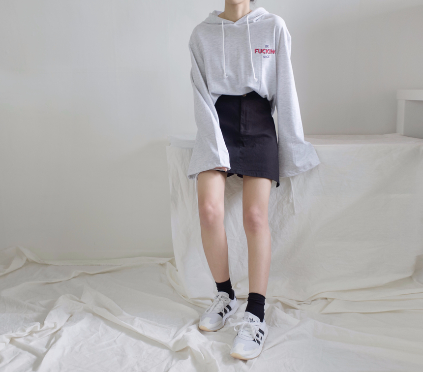 Women Short Pants Love Rev Bending Skirt Pants S ~