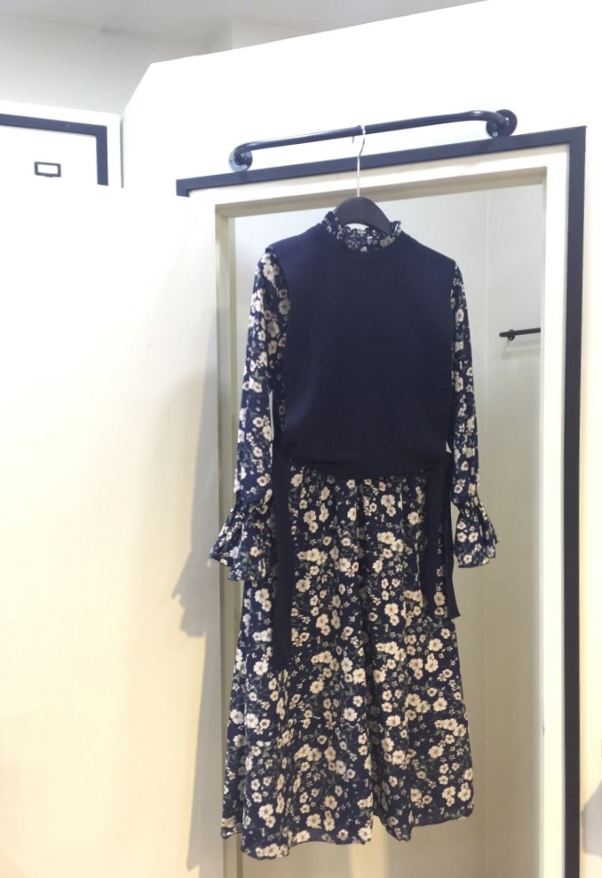 New Women Dress Fashionable Flower Dresses 20's