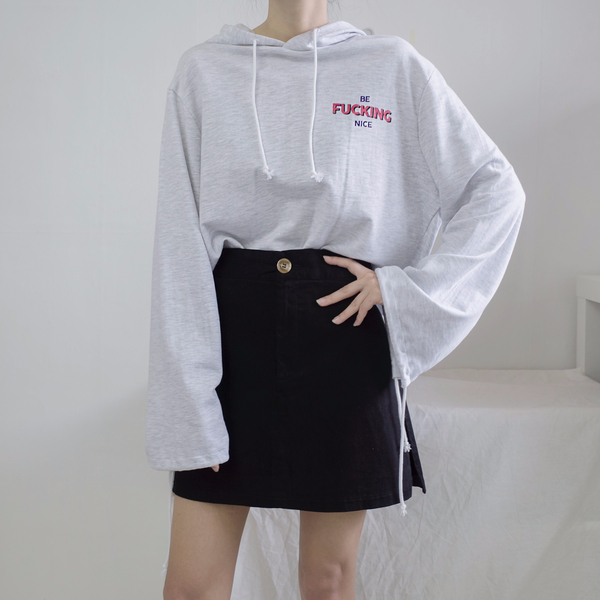 Women Short Pants Love Rev Bending Skirt Pants S ~