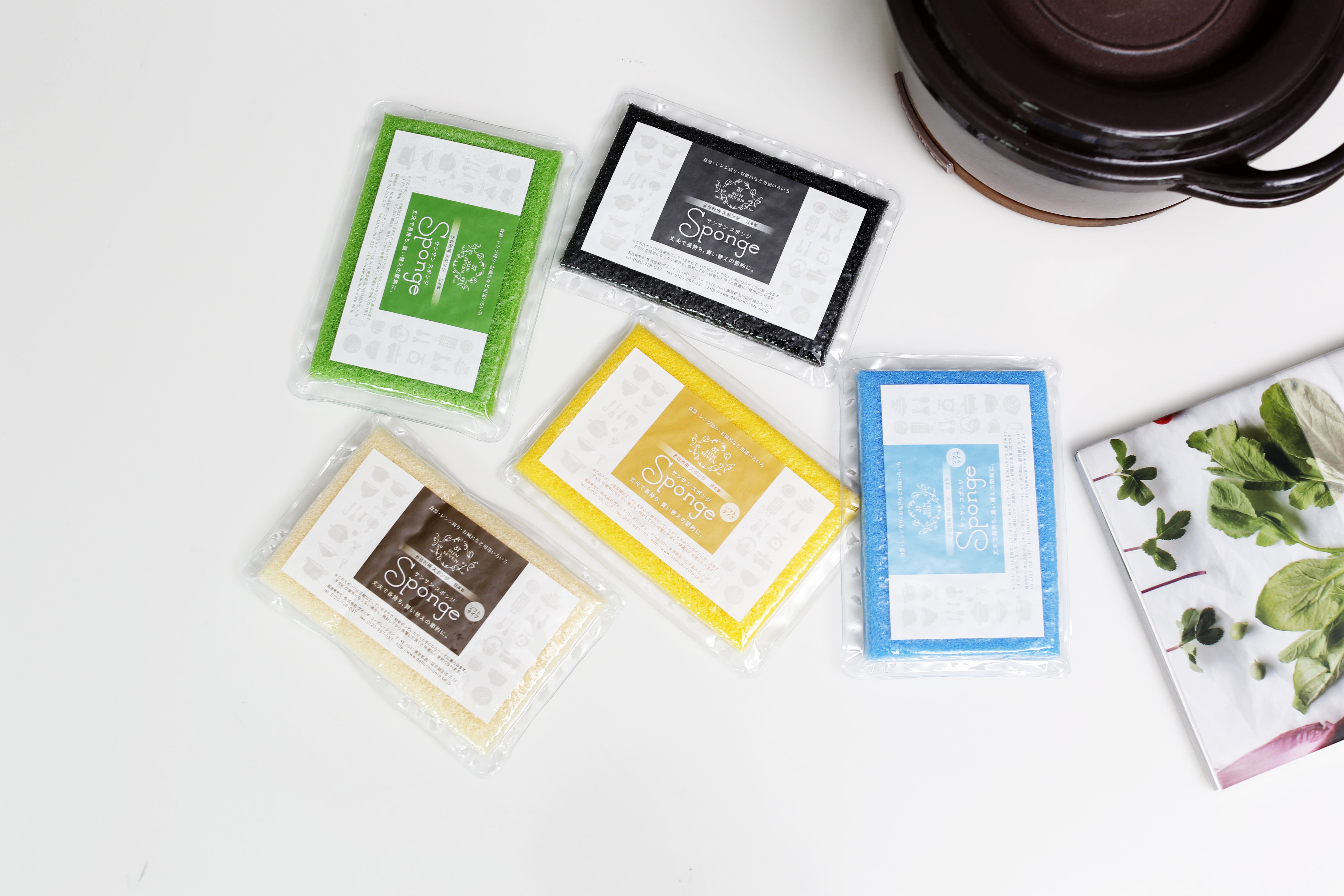 Scrubber Dish Washing Japanese Scrub Cream Bubble 