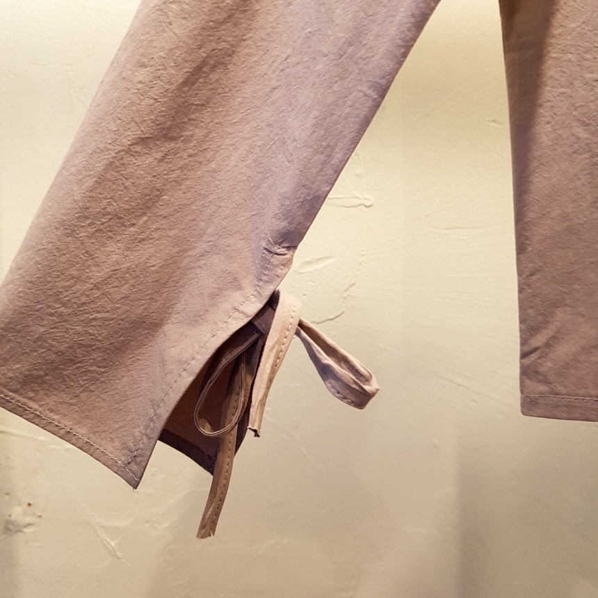 Sleeveless ribbon square neck blouse 3color Fall s