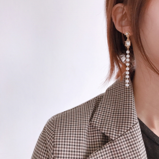 Antique Swarovski Stones Cubic Crystal Antique Ear