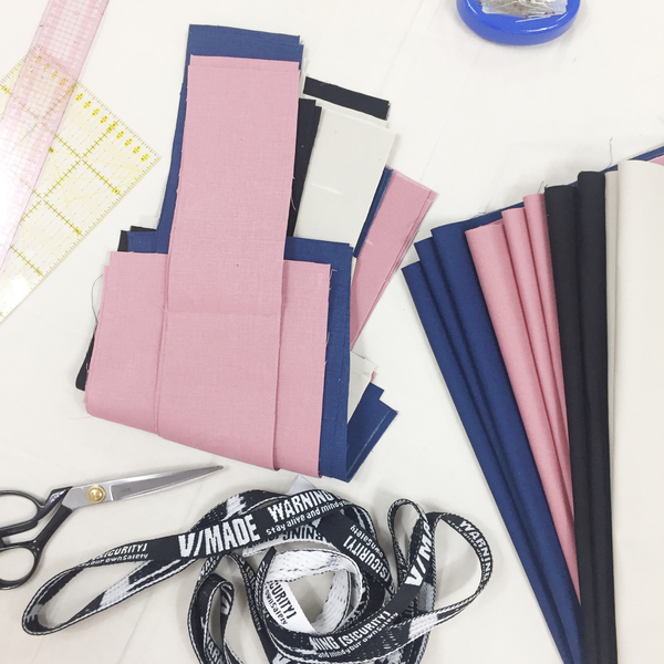 Race Eco Bag Back-to-back winter handmade rarekkim