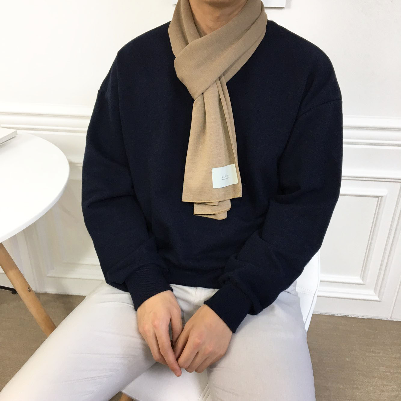 Men Women Basic Muffler 4color Male Couple Basic D