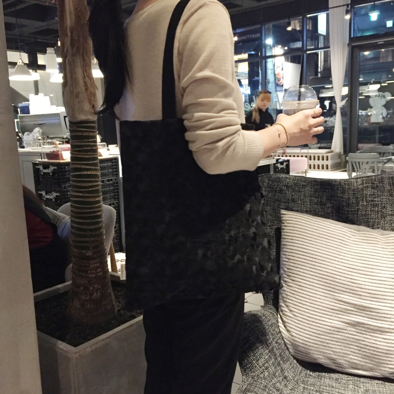 Race Eco Bag Back-to-back winter handmade rarekkim