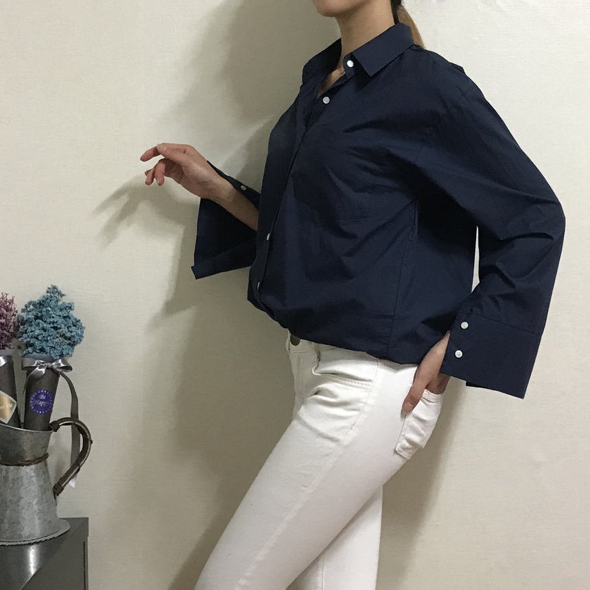 Basic Loose-Pitch Shirt Style Insex Daily Southern