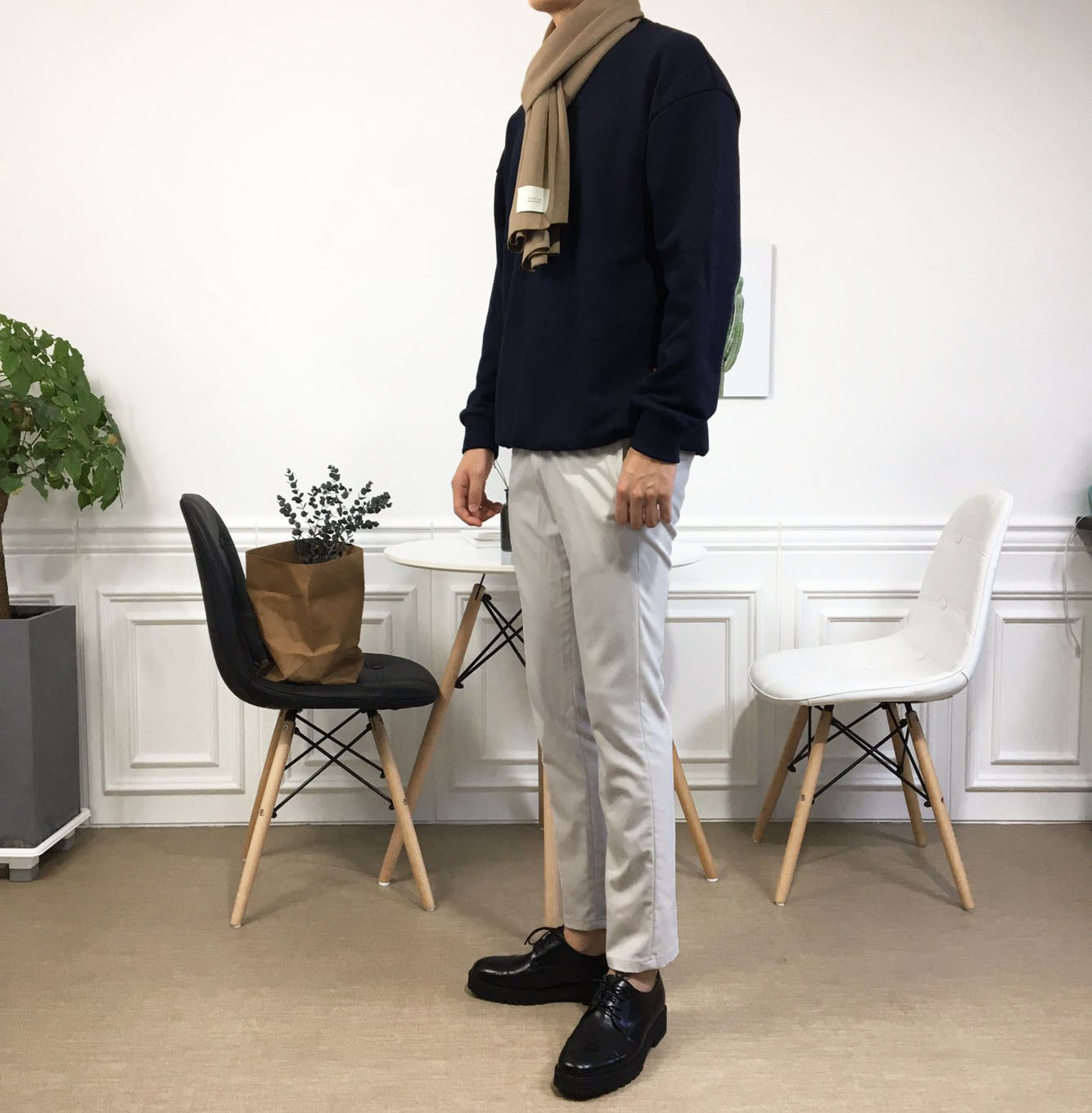 Men Women Basic Muffler 4color Male Couple Basic D