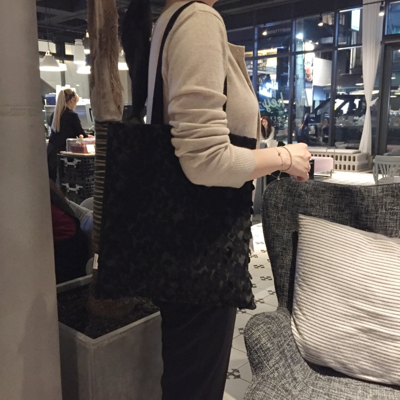 Race Eco Bag Back-to-back winter handmade rarekkim