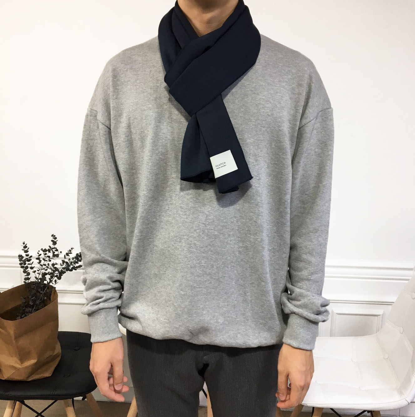 Men Women Basic Muffler 4color Male Couple Basic D