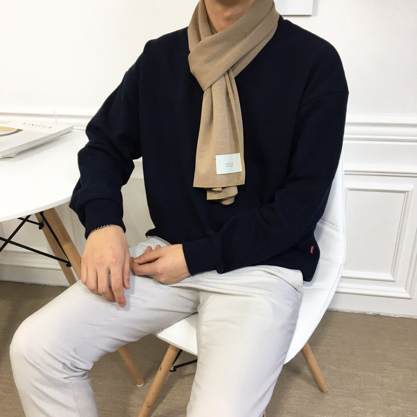 Men Women Basic Muffler 4color Male Couple Basic D