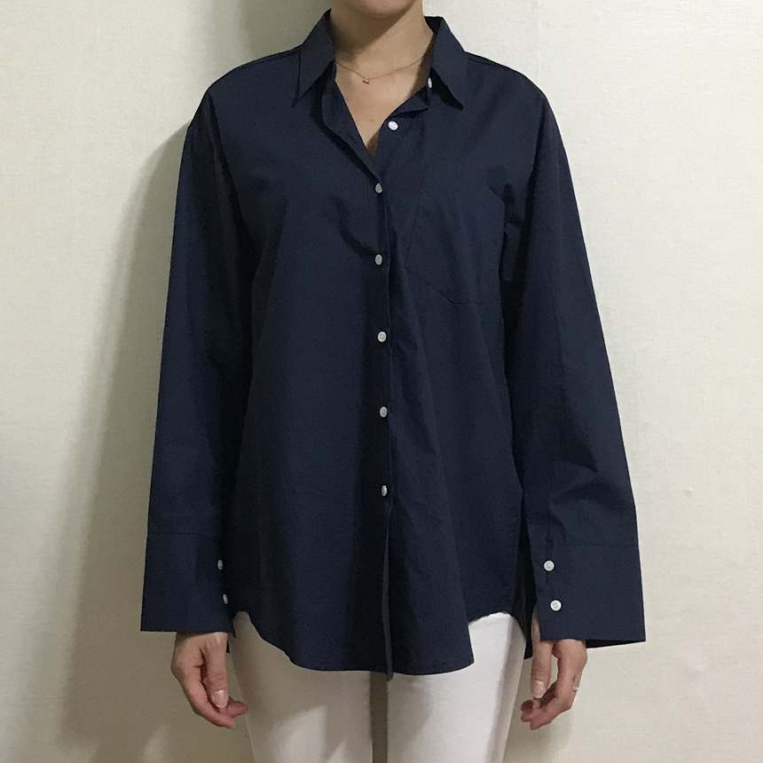 Basic Loose-Pitch Shirt Style Insex Daily Southern